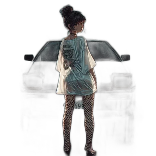 dress, car, jacket, umbrella, concept art, photorealistic, 3d render, watercolor transparent PNG cut-out