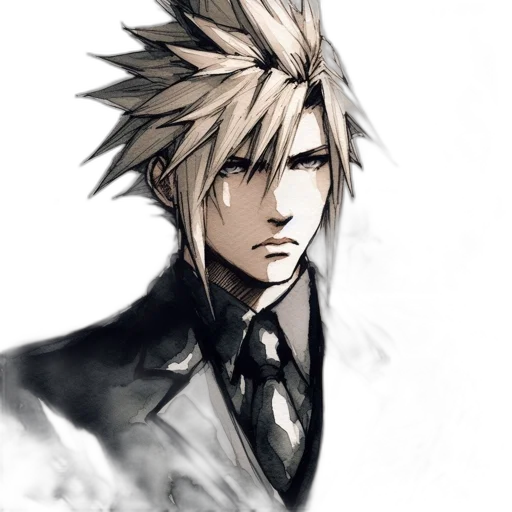 staff, face, mask, concept art, fantasy art, pixel art, photorealistic, monochrome transparent PNG cut-out