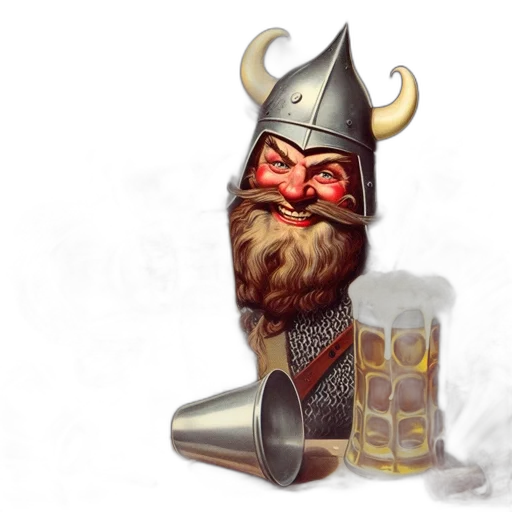 crown, fantasy art, concept art, 3d render, pixel art, jolly, man, medieval transparent PNG cut-out