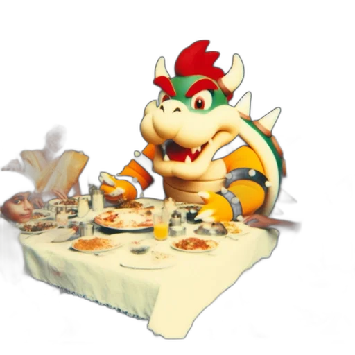 food, dragon, creature, weapon, concept art, 3d render, pixel art, fire transparent PNG cut-out