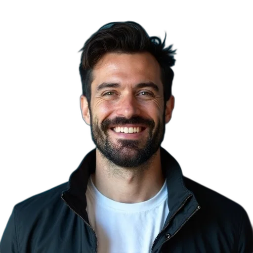staff, face, jacket, hair, photorealistic, 3d render, concept art, cartoon transparent PNG cut-out