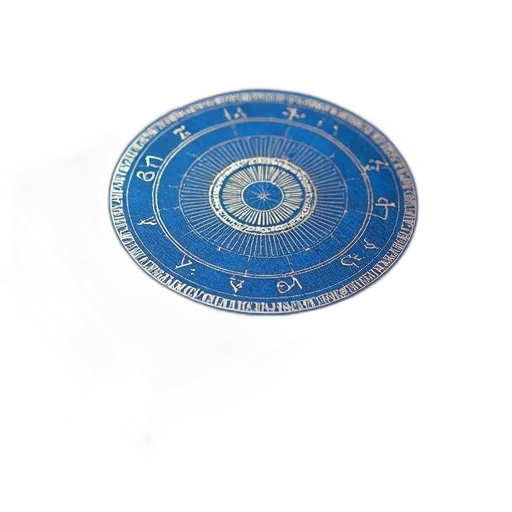 jewelry, umbrella, staff, furniture, blue, book, circle, pattern transparent PNG cut-out