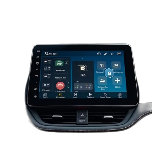 inch, touchscreen, gps, navigation transparent PNG cut-out