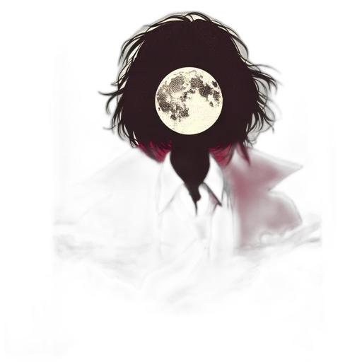 mask, face, staff, jacket, concept art, comic book art, pixel art, fantasy art transparent PNG cut-out