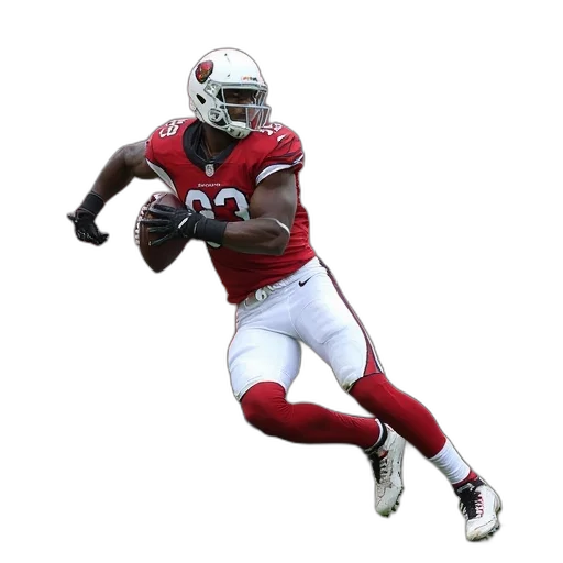 cardinals, wide, receiver, barrett transparent PNG cut-out