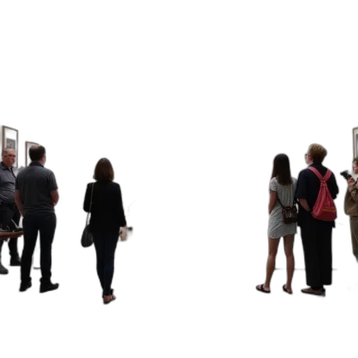 staff, dress, robot, 3d render, concept art, photorealistic, outer space, city street transparent PNG cut-out