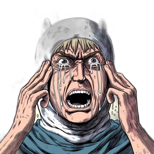 mask, face, hat, creature, comic book art, concept art, anime, 3d render transparent PNG cut-out