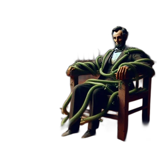 furniture, jacket, staff, face, concept art, pixel art, 3d render, photorealistic transparent PNG cut-out