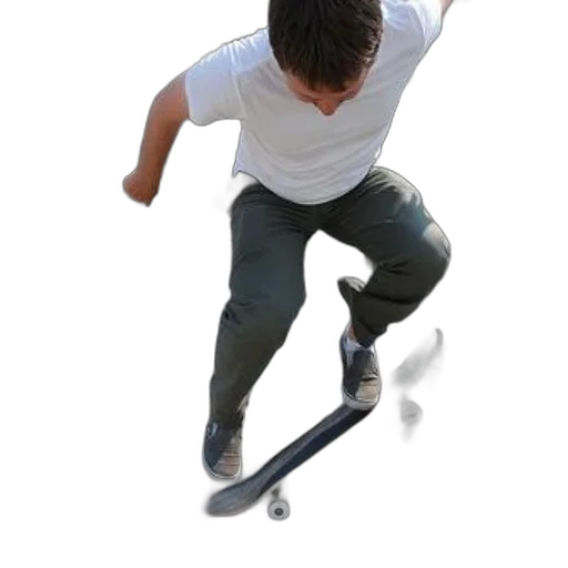 staff, weapon, sword, photorealistic, 3d render, concept art, skateboarder, white transparent PNG cut-out