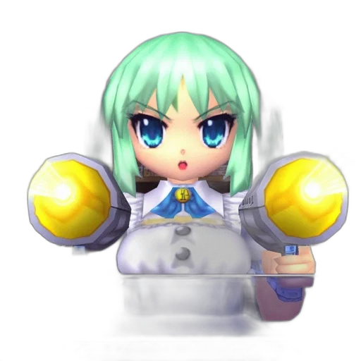 weapon, robot, staff, sword, 3d render, concept art, anime, pixel art transparent PNG cut-out