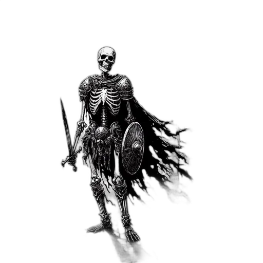 sword, weapon, staff, robot, concept art, comic book art, fantasy art, pencil sketch transparent PNG cut-out