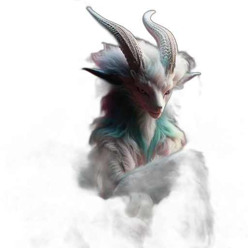 dragon, creature, mask, animal, fantasy art, concept art, 3d render, photorealistic transparent PNG cut-out
