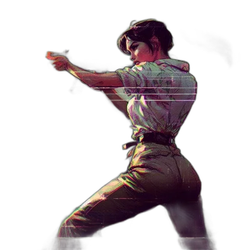 staff, weapon, jacket, sword, concept art, comic book art, pixel art, photorealistic transparent PNG cut-out