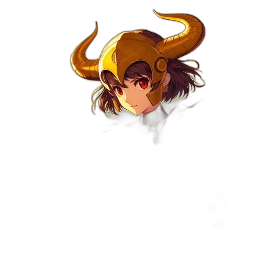 staff, crown, face, dragon, pixel art, anime, concept art, fantasy art transparent PNG cut-out