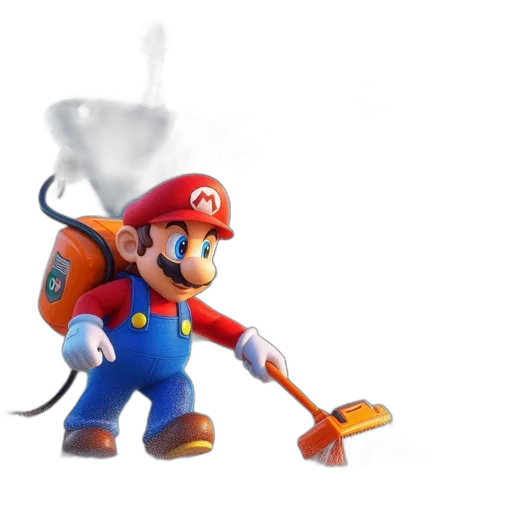 staff, weapon, animal, mask, concept art, 3d render, pixel art, fog transparent PNG cut-out