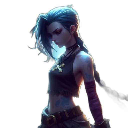 staff, sword, cyberpunk, concept art, fantasy art, comic book art, neon lights, dark transparent PNG cut-out