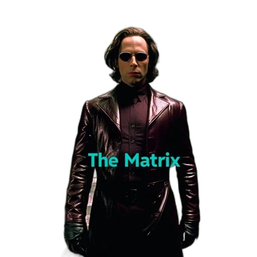 jacket, robot, mask, cyberpunk, pixel art, concept art, comic book art, neo transparent PNG cut-out