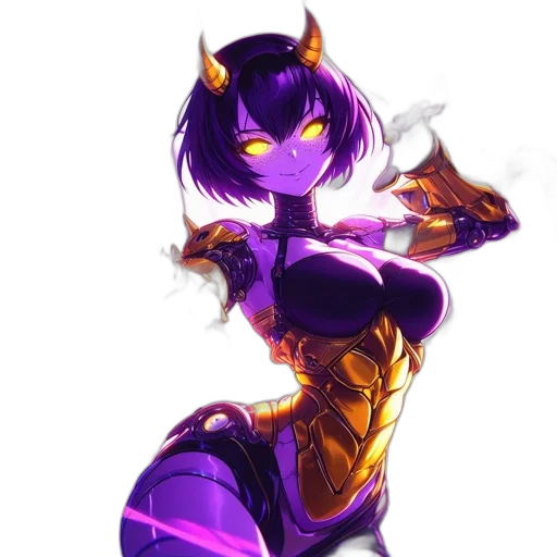 staff, robot, weapon, dress, fantasy art, concept art, pixel art, anime transparent PNG cut-out