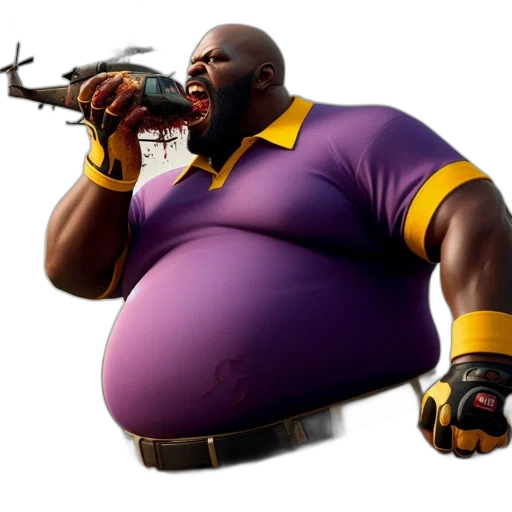 weapon, animal, food, robot, concept art, 3d render, massive, man transparent PNG cut-out