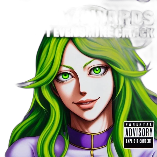 anime, fantasy art, vaporwave, pixel art, green, album, digital, media transparent PNG cut-out