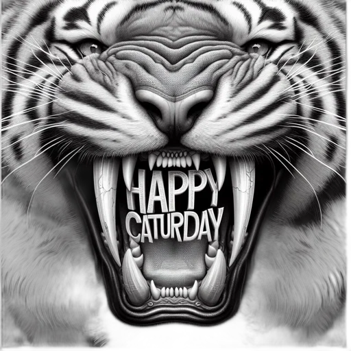 photorealistic, intensely, detailed, stylized, portrait, tiger, displays, fierce transparent PNG cut-out