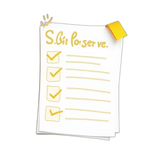child, survey, form, yellow transparent PNG cut-out