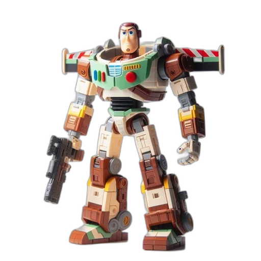 robot, weapon, 3d render, concept art, image, showcases, meticulously, crafted transparent PNG cut-out