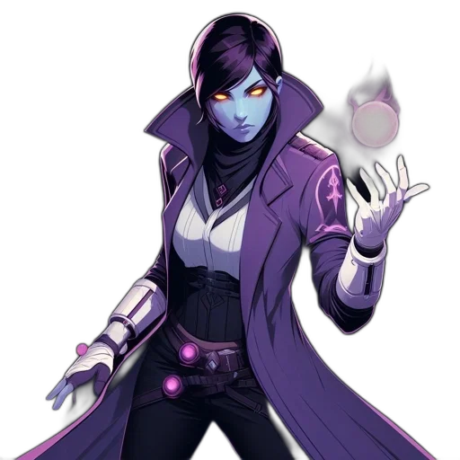 staff, mask, jacket, weapon, concept art, fantasy art, comic book art, pixel art transparent PNG cut-out
