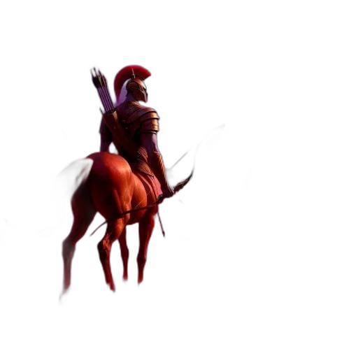 animal, staff, creature, crown, concept art, 3d render, fantasy art, photorealistic transparent PNG cut-out