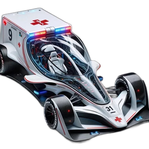 car, robot, shoes, weapon, concept art, 3d render, cyberpunk, advanced transparent PNG cut-out