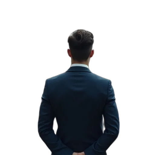 jacket, staff, face, dress transparent PNG cut-out