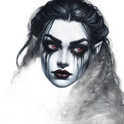 face, mask, creature, fantasy art, concept art, comic book art, photorealistic, dark transparent PNG cut-out