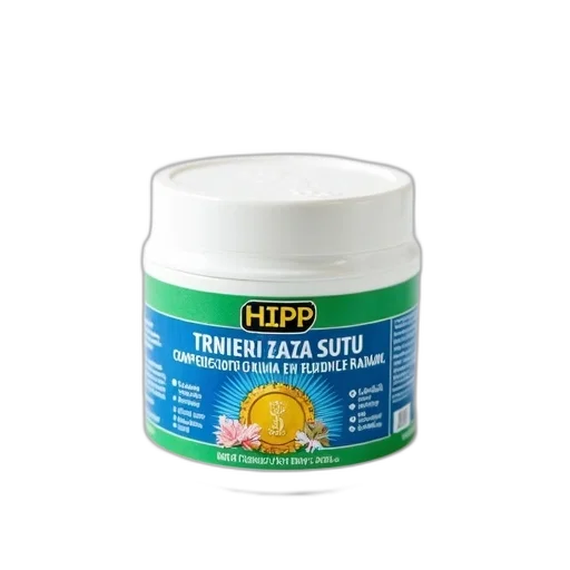 white, container, blue, green, label, featuring, brand, name transparent PNG cut-out