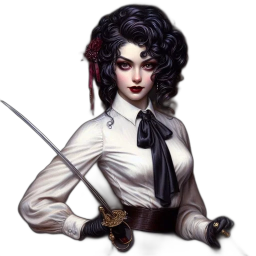 staff, sword, weapon, fantasy art, concept art, comic book art, pixel art, dark transparent PNG cut-out