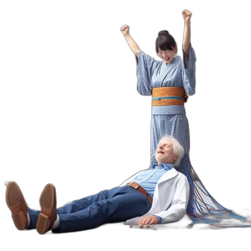 staff, umbrella, furniture, jacket, concept art, 3d render, photorealistic, anime transparent PNG cut-out