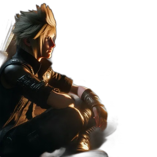 mask, concept art, comic book art, fantasy art, golden, character, spiky, blonde transparent PNG cut-out