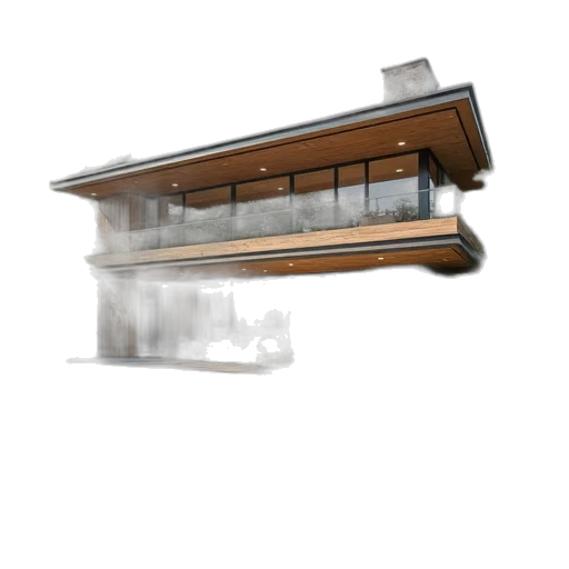 building, furniture, staff, 3d render transparent PNG cut-out