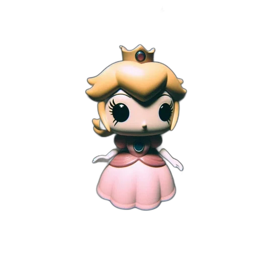 crown, dress, staff, animal, 3d render, concept art, pixel art, vaporwave transparent PNG cut-out