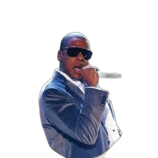 jacket, staff, photorealistic, stylized, image, jay-z, green, gold transparent PNG cut-out