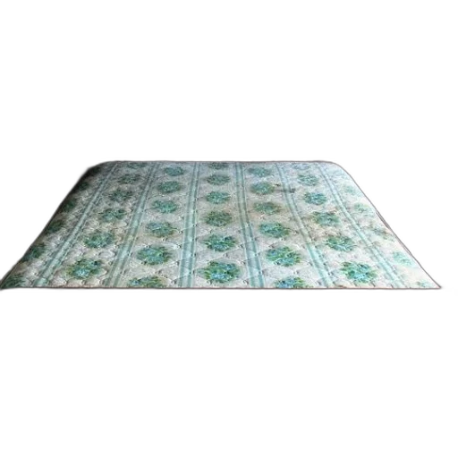 umbrella, furniture, 3d render, vintage, bed, floral, mattress, cover transparent PNG cut-out