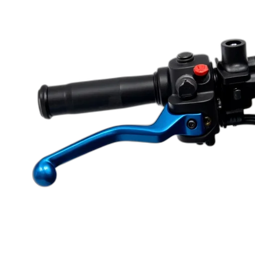 weapon, staff, 3d render, close-up, image, black, blue, motorcycle transparent PNG cut-out