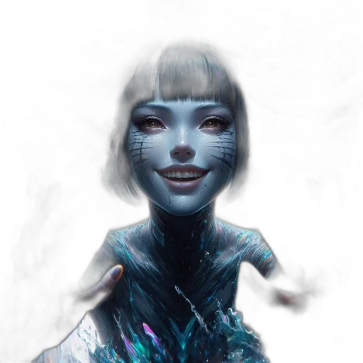 robot, face, mask, creature, fantasy art, concept art, photorealistic, comic book art transparent PNG cut-out