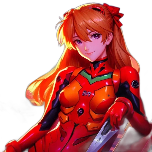 robot, weapon, dress, sword, anime, concept art, pixel art, fantasy art transparent PNG cut-out