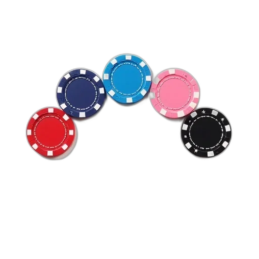 jewelry, crown, set, five, poker, chips, different, colors transparent PNG cut-out