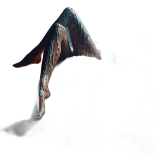 creature, dragon, shoes, animal, concept art, photorealistic, 3d render, watercolor transparent PNG cut-out