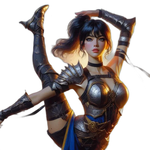 sword, weapon, staff, fantasy art, concept art, comic book art, 3d render, female transparent PNG cut-out