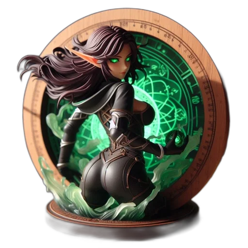 jewelry, fantasy art, concept art, 3d render, intricately, detailed, figurine, portrays transparent PNG cut-out