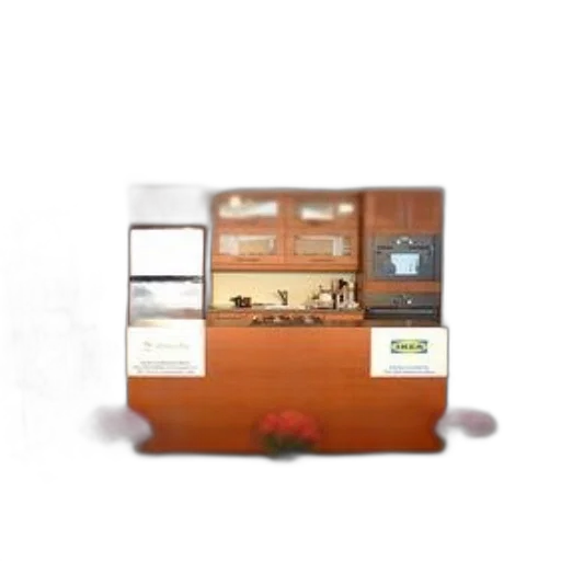 furniture, food, staff, robot, 3d render, concept art, photorealistic, earth tones transparent PNG cut-out