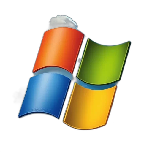 3d render, pixel art, photorealistic, microsoft, windows, small, business, server transparent PNG cut-out