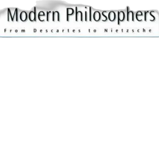 image, book, cover, titled, modern, philosophers, descartes, nietzsche transparent PNG cut-out
